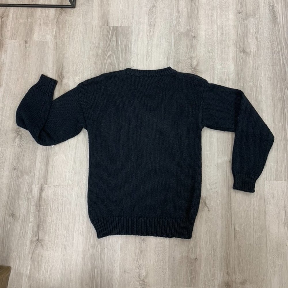 Hand Knit Windscrest Scarecrow Sweater - Picture 2 of 7